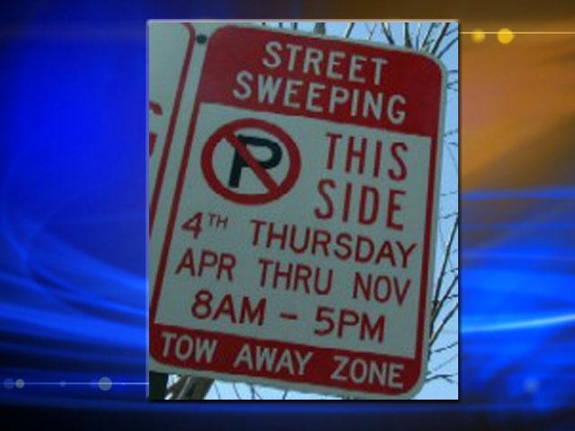 Avoid fines from Denver on sweeping days, get alerts directly to your phone