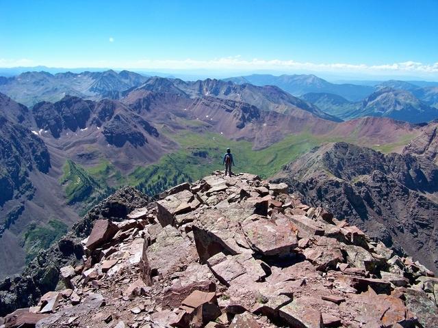 Injured hiker air lifted off Maroon Peak in Colorado