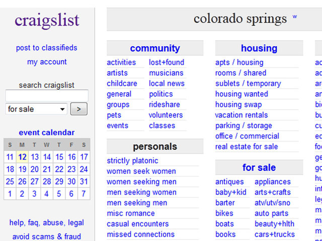 Craigslist Backpage Girls