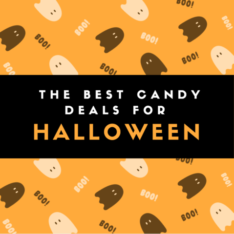 round up of the best halloween candy deals