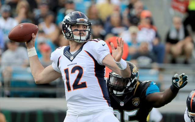 broncos paxton lynch moves to no 2 on the depth chart denver7 jacksonville jaguars depth chart 2016