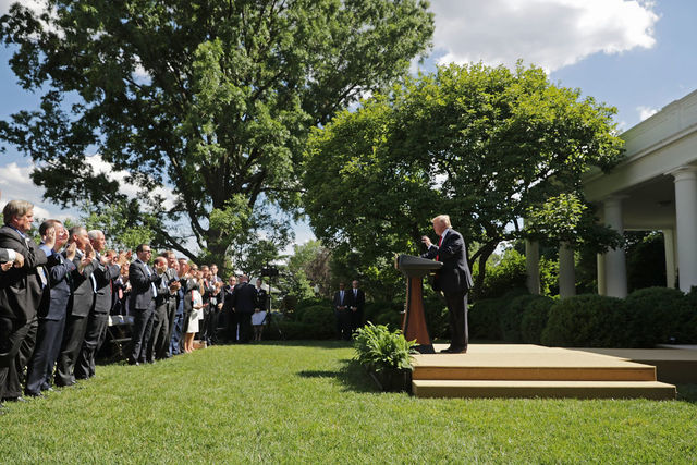 What does the Paris climate pullout mean for US, and why do Republicans insist it's a treaty?