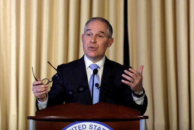 EPA chief Scott Pruitt met with Dow CEO before deciding on pesticide ban