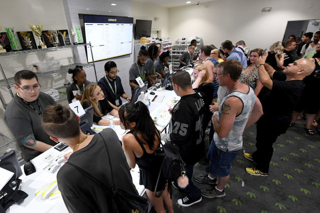 Marijuana sales in Nevada exceed stores' expectations
