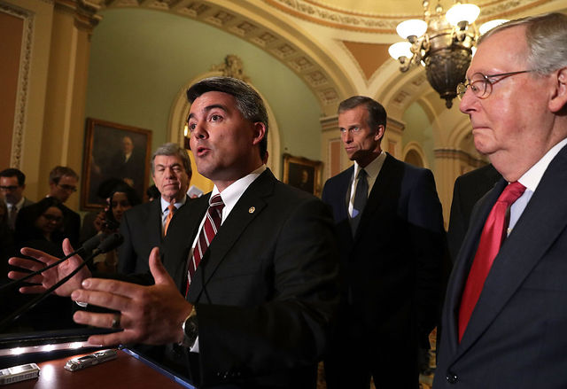 Sen. Cory Gardner still uncommitted on Graham-Cassidy health care bill as it nears death