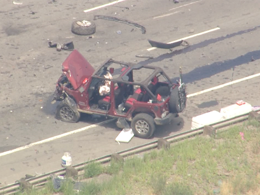 See photos of the crash on EB I70 at Morrison Road Gallery