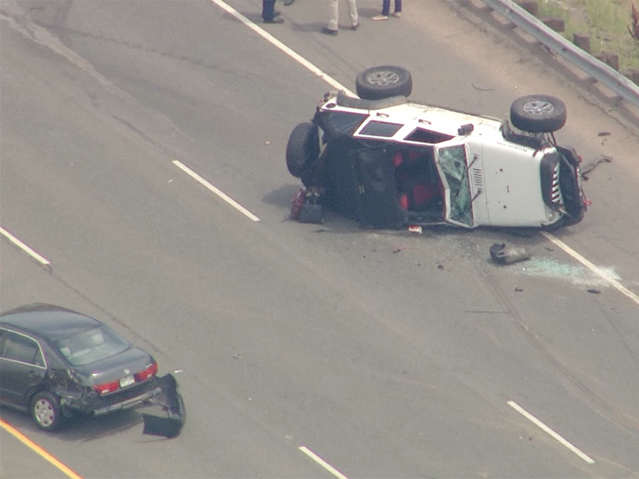 See photos of the crash on EB I70 at Morrison Road Gallery