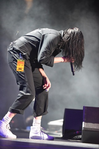 Newcomer K. Flay warms up the Pepsi Center crowd!