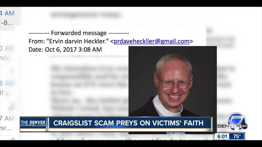 Scammers pose as a pastor to steal money from Aurora ...