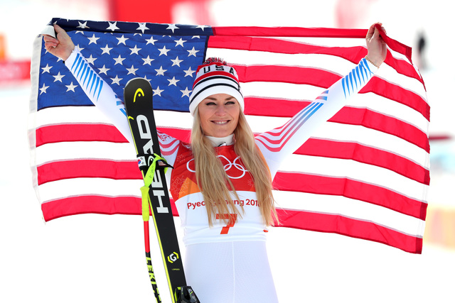 Sofia Goggia takes downhill gold; Lindsey Vonn earns bronze