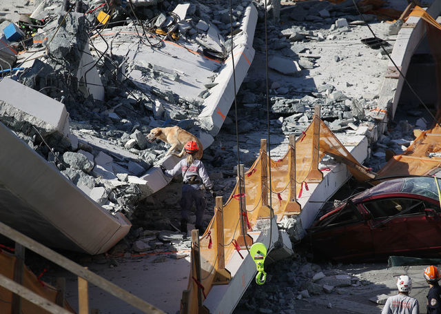 Louisville-based company conducted structural monitoring during move of collapsed FIU bridge