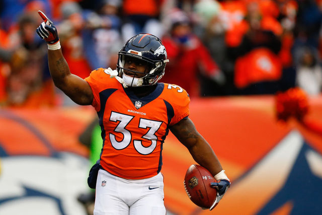 Denver Broncos' RB De'Angelo Henderson thankful after vehicle hit by suspected drunk driver
