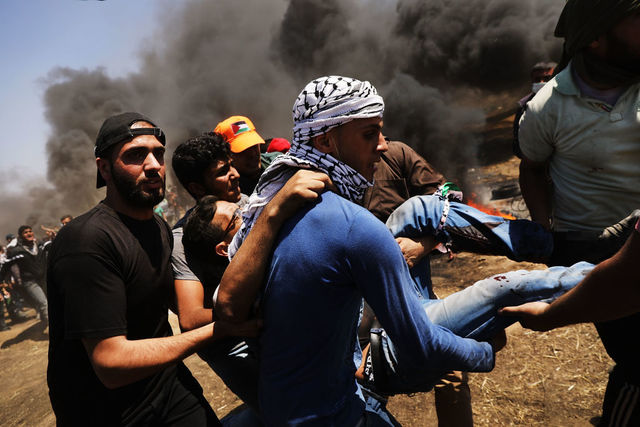 Dozens killed in Gaza as US Embassy opens in Jerusalem