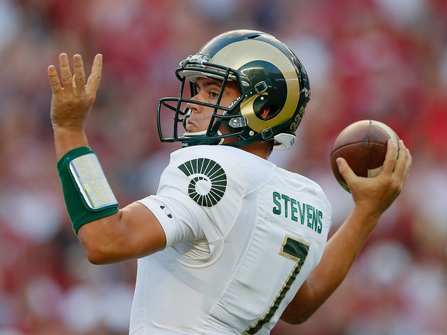Broncos sign Colorado State's Nick Stevens as fourth quarterback