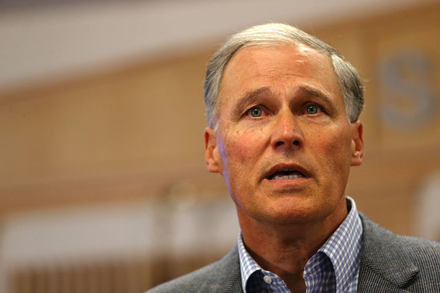 DGA chair Inslee urges Coloradans to vote for Democrat in governor's race to protect gun laws