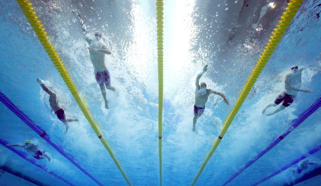Logo disqualifies Colorado swim team from state championship