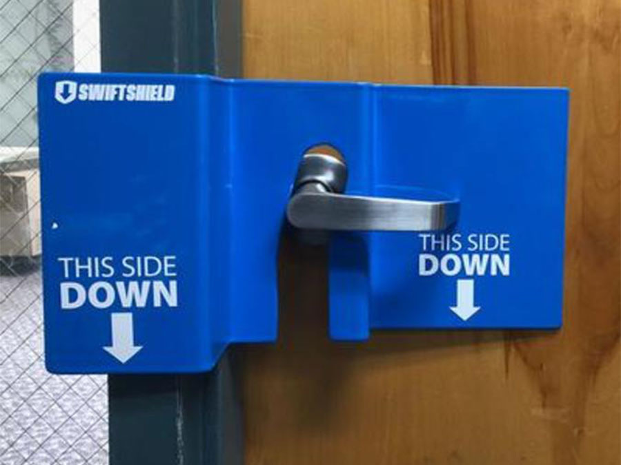 Colorado businessmen want to equip classrooms with barricade device to