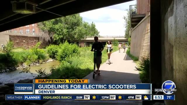 Permits due, new guidelines unveiled Friday for electric scooter