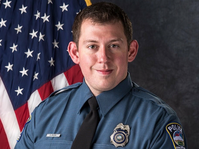 Colorado Springs officer shot last week 'taking some breaths on his own'