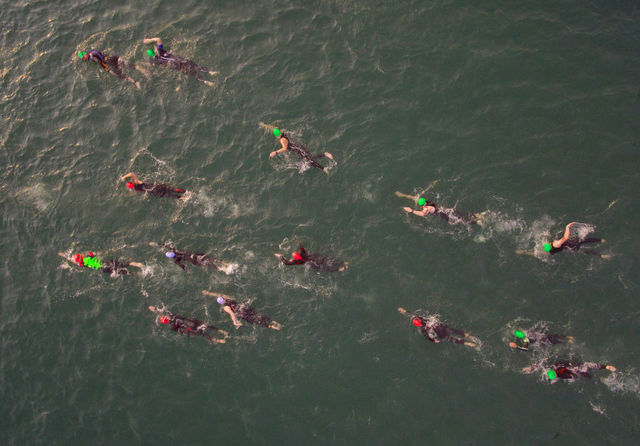 Competitor dies in swim leg of Boulder Ironman triathlon