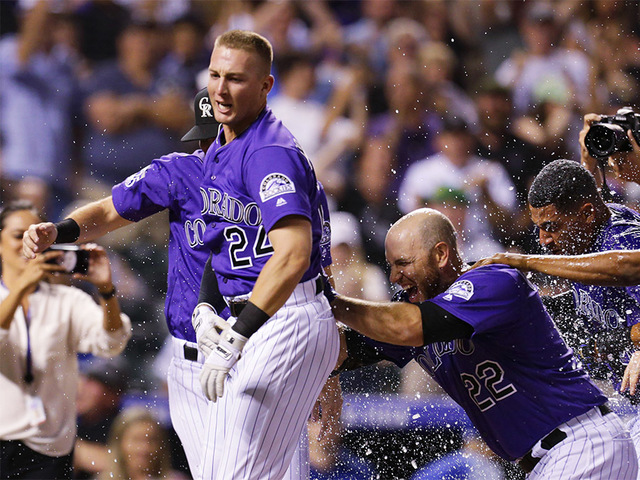 McMahon's 3-run homer lifts Rockies past Dodgers 3-2