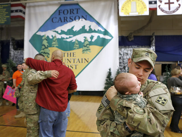 About 300 Fort Carson soldiers back from Afghanistan