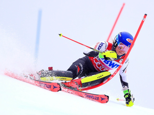 Shiffrin wins World Cup super-G for back-to-back speed wins
